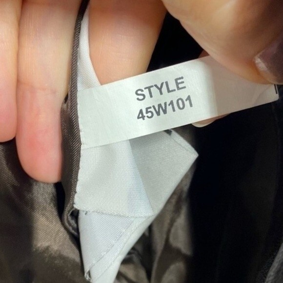 Bod Christensen Brown Leather Moto Jacket with Faux Fur Wide Collar M - Picture 8 of 13